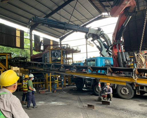 Scrap yard processing